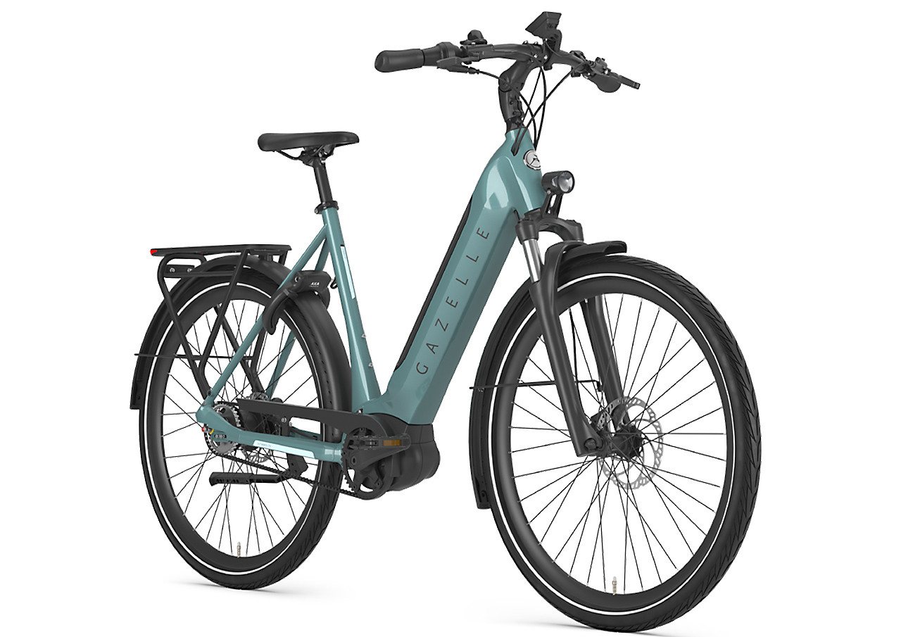 Gazelle E-Bike Gazelle Ultimate C5 HMB 625 Wh Damen blau 2025, 5 Gang Shimano Nexus 5, Nabenschaltung, Bosch Performance Line smart System