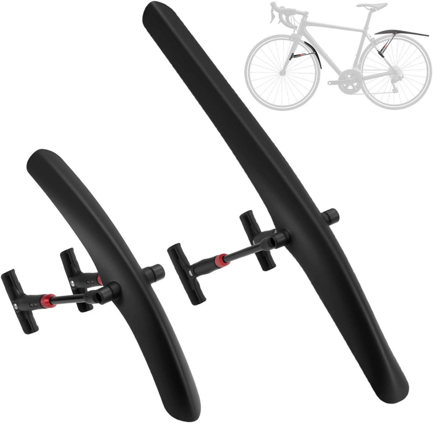 Youyijia Schutzblech Professionelles Fahrrad Schutzblech Set 24-29 Zoll Universeller Bild 2