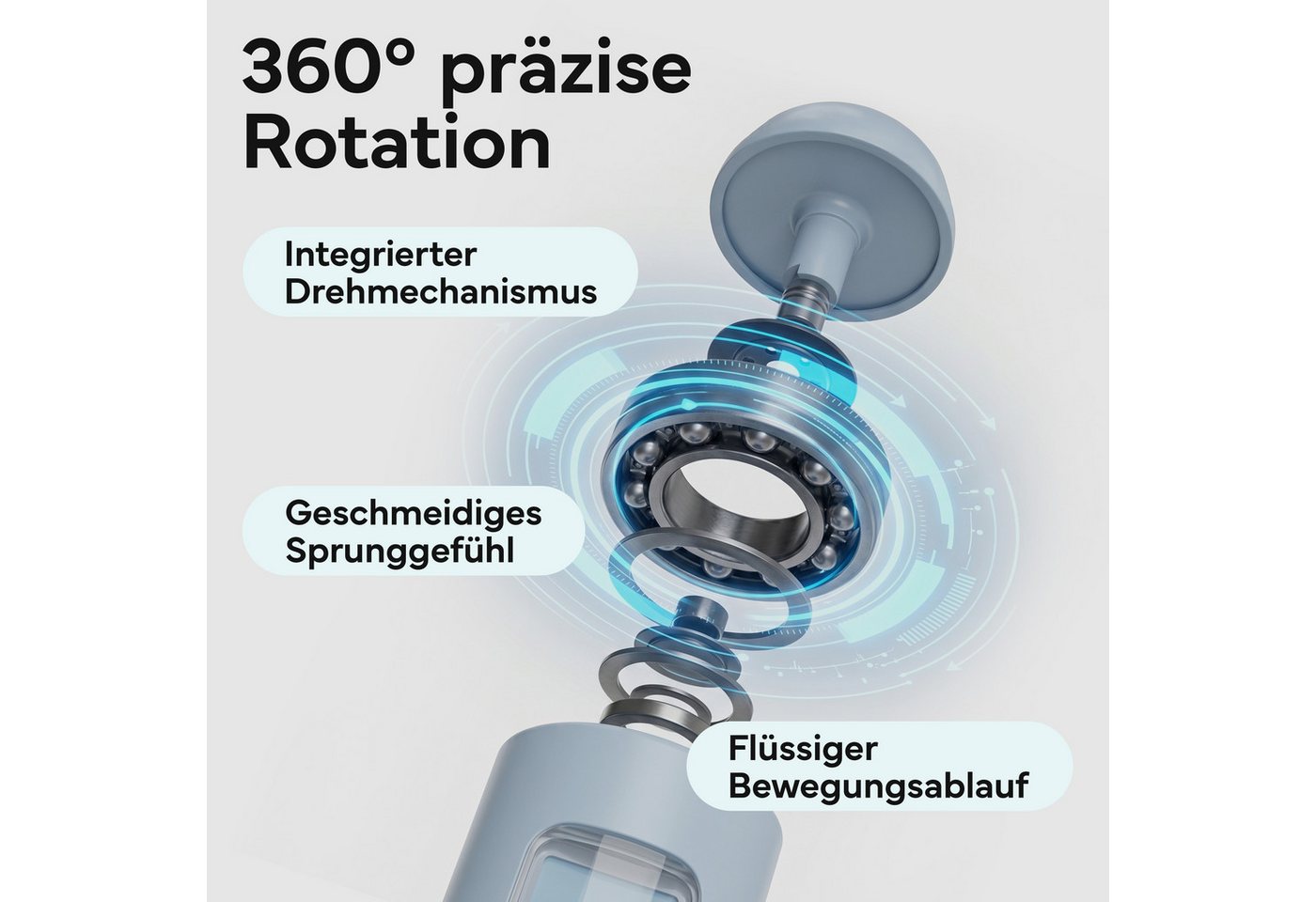 NEOLYMP Springseil 2in1 Springseil mit Zähler, Stahlseil & Cordless Modus, Digitaler Sprungzähler, LCD-Display, 2in1 Cordless-Modus