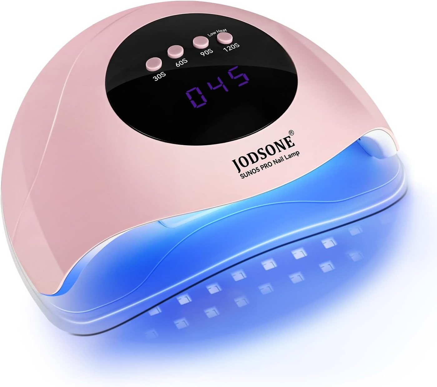 JODSONE Lichthärtungsgerät UV-Nagellampe – LED Gel-Nageltrockner mit Auto-Sensor & 4 Timern, tragbare Gel-Nagellampe, Schnelle Aushärtung Bild 3