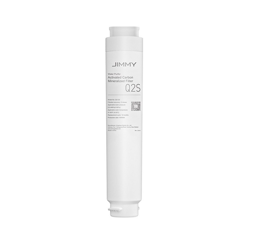 Jimmy Wasserfilter Filter 3: Q2S Aktivkohle-Mineralisierungsfilter für R9/R9 Pro/M9 Pro Bild 2