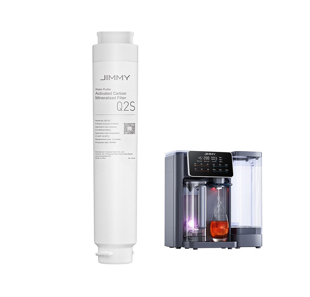 Jimmy Wasserfilter Filter 3: Q2S Aktivkohle-Mineralisierungsfilter für R9/R9 Pro/M9 Pro Bild 3