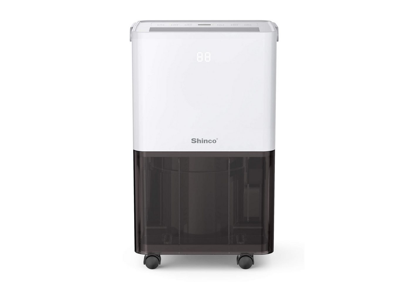 Shinco Luftentfeuchter Luftentfeuchter Elektrisch 10L,Energieeffiziente Entfeuchter für 45m³, für 45 m³ Räume, Entfeuchtung 10 l/Tag, Tank 1,7 l, 10L elektrischer Luftentfeuchter, für 45m³, leise Bild 2