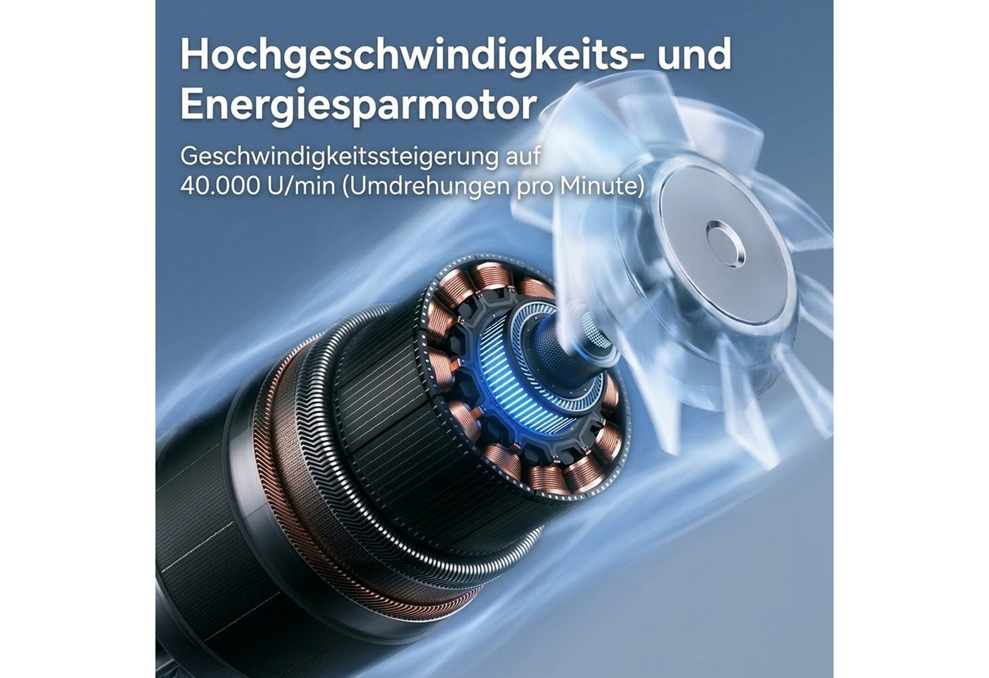 MOPUEA Mini USB-Ventilator Mini Handventilator 14h Laufzeit,5 Stufen USB-C Akku ür Outdoor