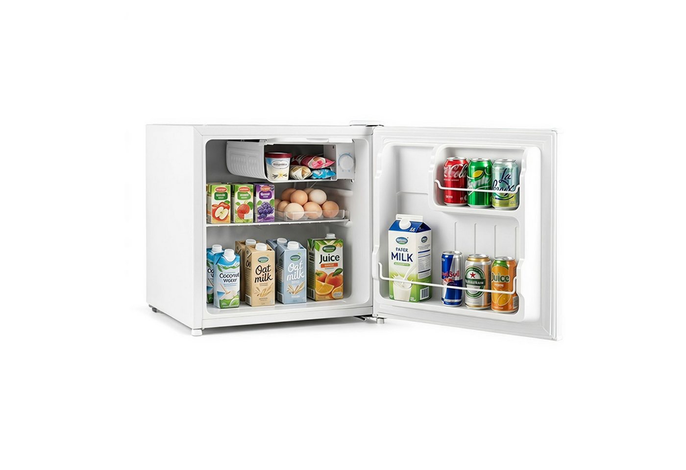COSTWAY Getränkekühlschrank FP11186DE-WH/BC-50, 48 cm hoch, 47 cm breit, 47L