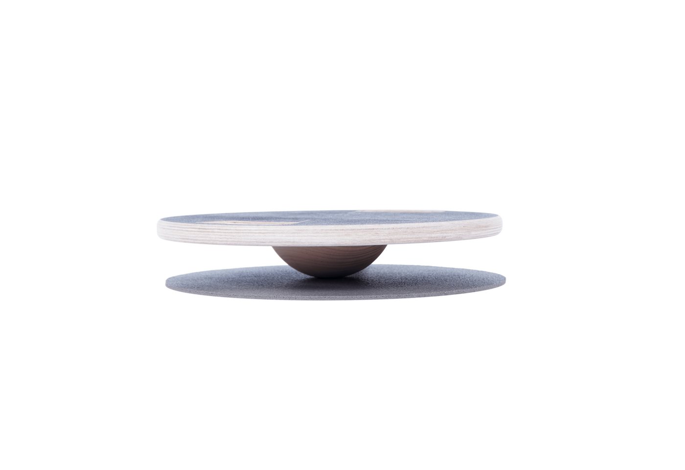 pedalo® Balancekreisel Balance-Board Single 380 I Gleichgewicht I Koordination I Reaktion, Antirutsch-Beschichtung, inkl. Antirutsch-Matte und Griffe Bild 4