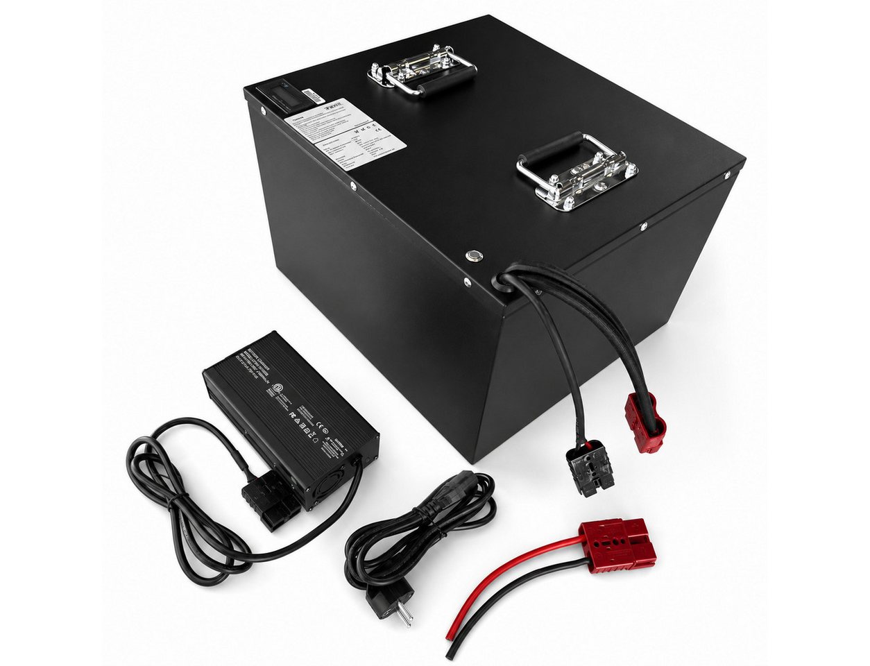 TZIpower 60V 60Ah Alugehäuse Akkupack Pedelec e-bike Akku Umbausatz Scooter PV Akkupacks (60 V), Metallgehäuse