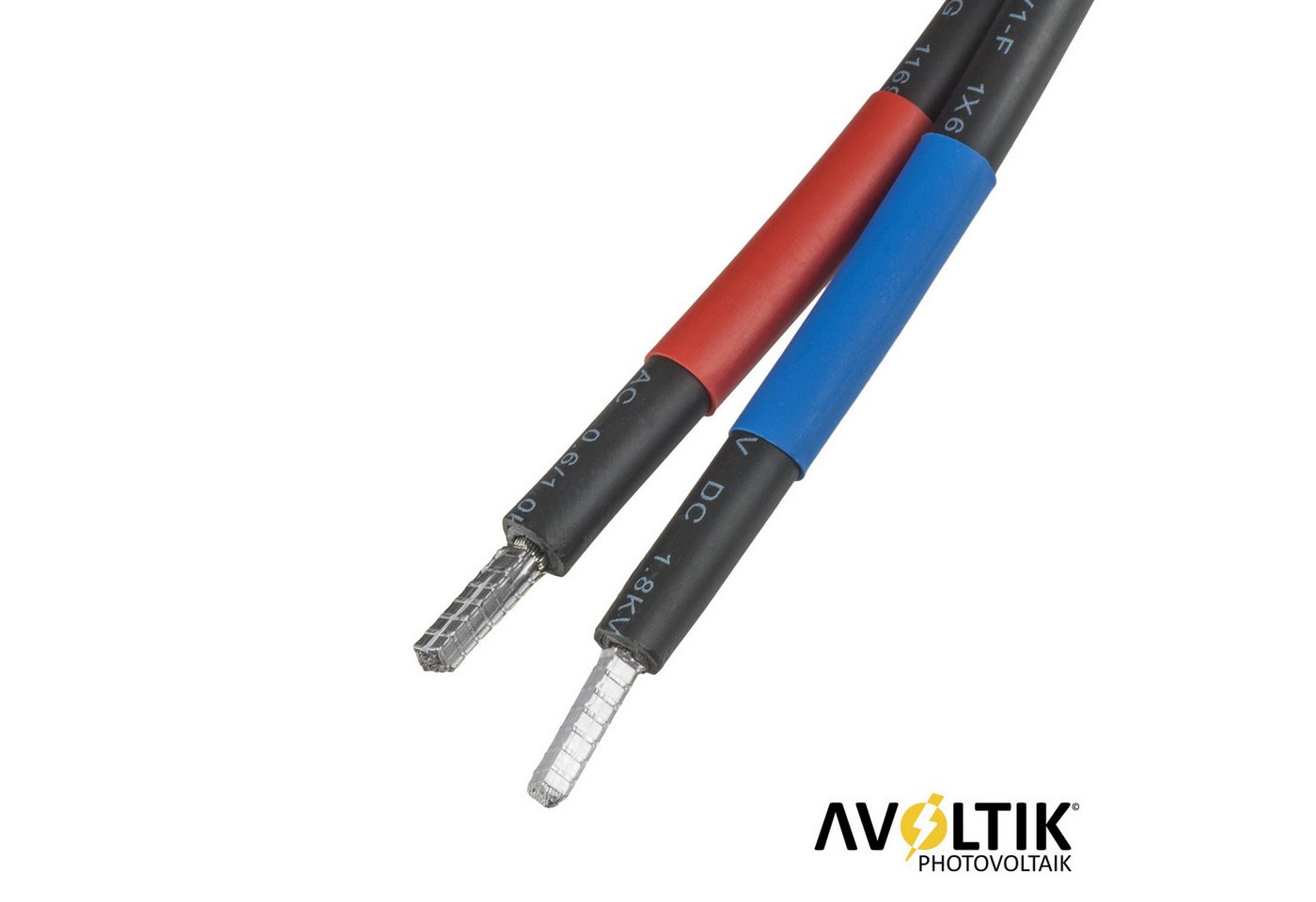 avoltik Batteriekabel Anschlusskabel Verbindungskabel 6mm² PV Solar Kabel Solarkabel, (500 cm), TÜV geprüft Bild 4