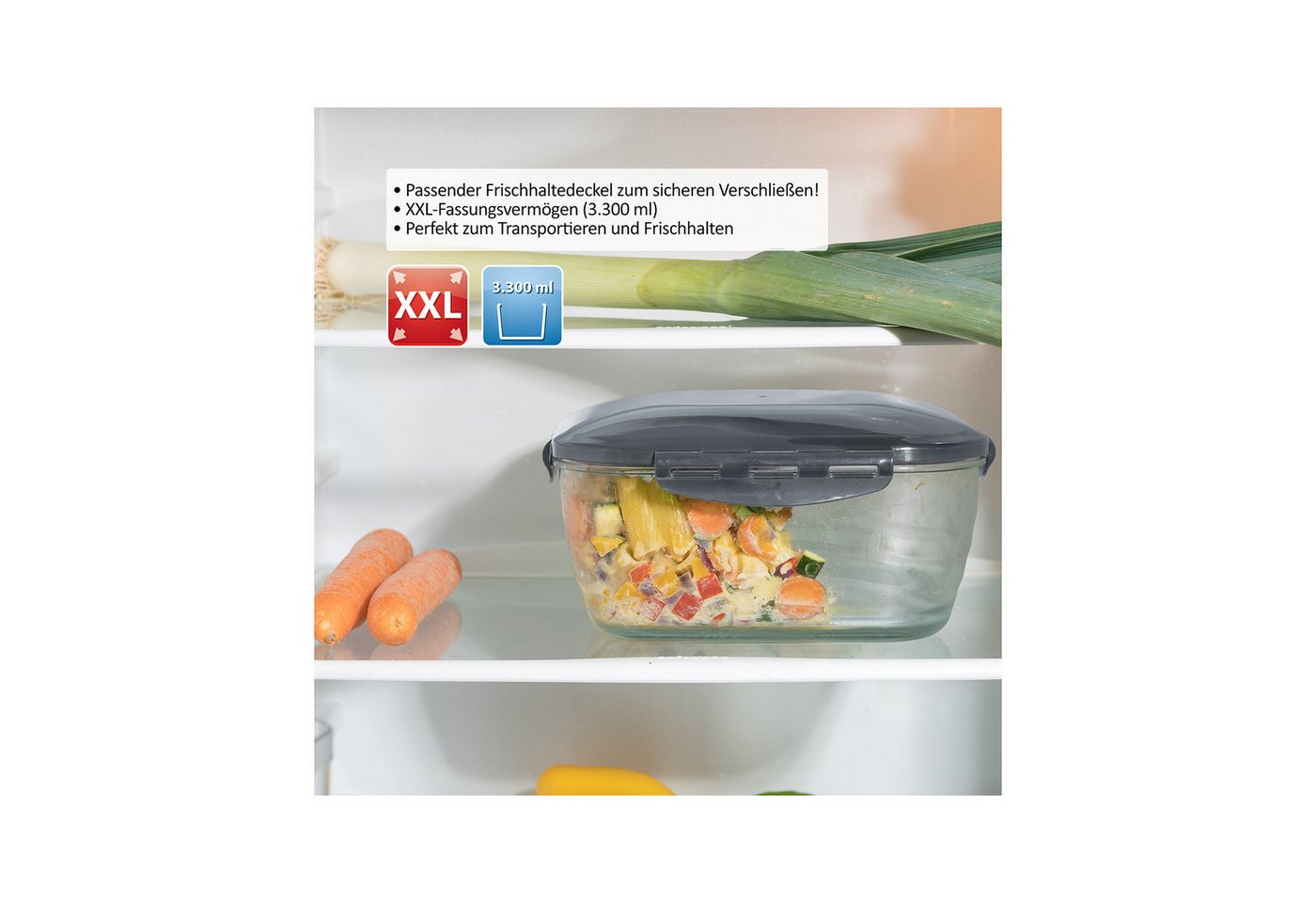 Genius Gemüseschneider Nicer Dicer Chef Gemüseschneider 15.tlg, Gemüsehobel Zwiebelschneider, ultra-scharfen G-NOX Edelstahl-Klingen, extra-große Schneidfläche Bild 2