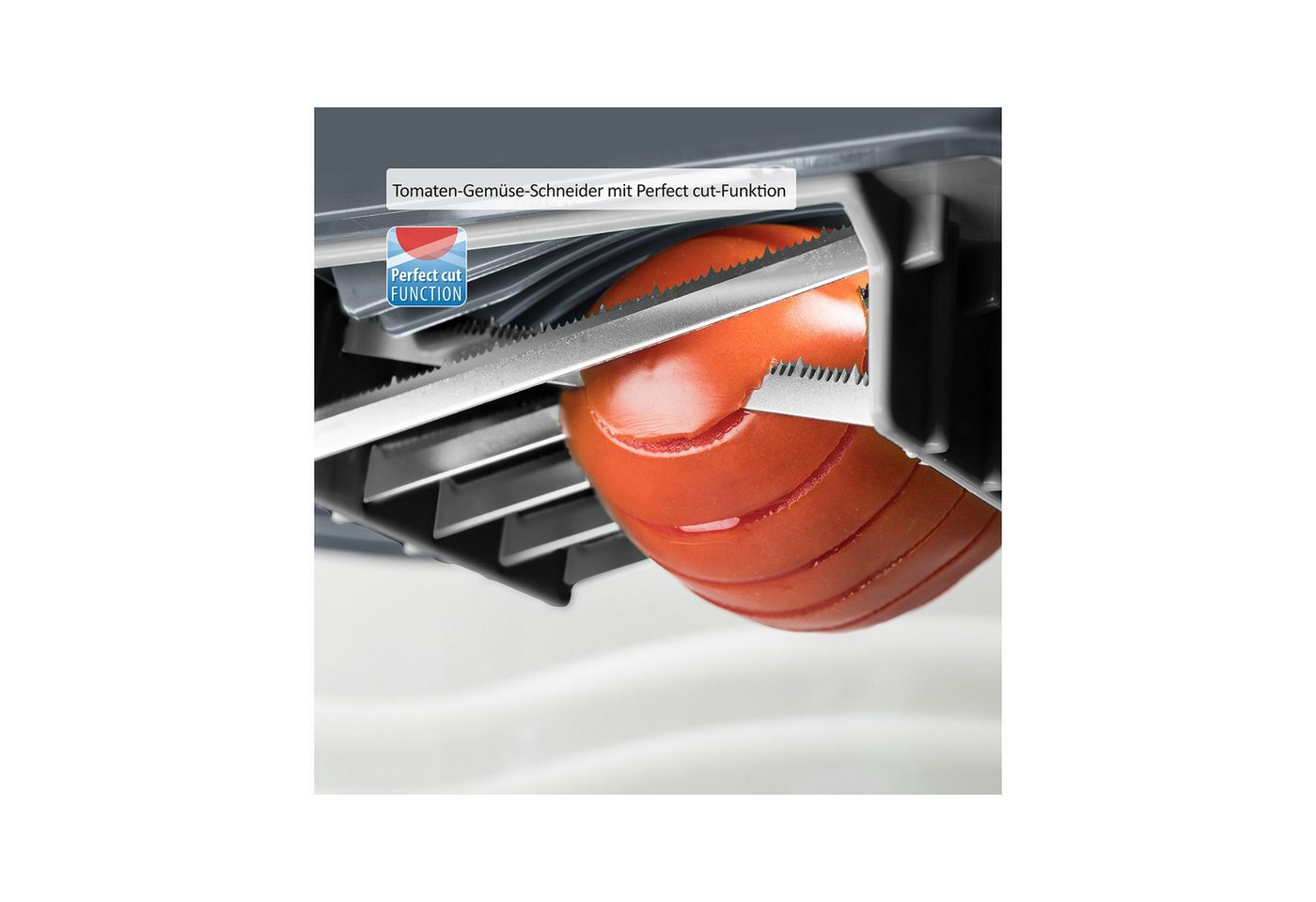 Genius Gemüseschneider Nicer Dicer Chef Gemüseschneider 15.tlg, Gemüsehobel Zwiebelschneider, ultra-scharfen G-NOX Edelstahl-Klingen, extra-große Schneidfläche Bild 3