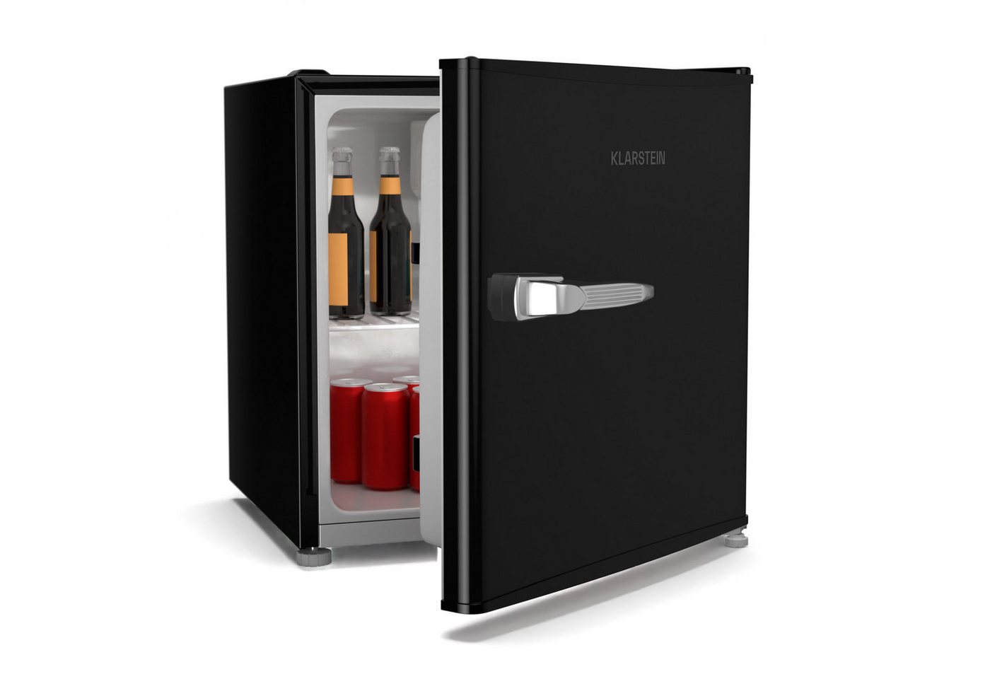 Klarstein Table Top Kühlschrank 10046478, 49.6 cm hoch, 47.4 cm breit, Bier Hausbar Getränkekühlschrank Hotel Mini Fridge