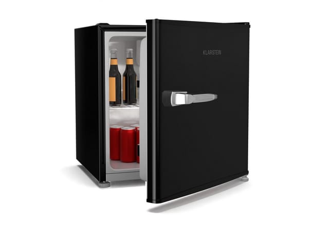 Klarstein Table Top Kühlschrank 10046478, 49.6 cm hoch, 47.4 cm breit, Bier Hausbar Getränkekühlschrank Hotel Mini Fridge