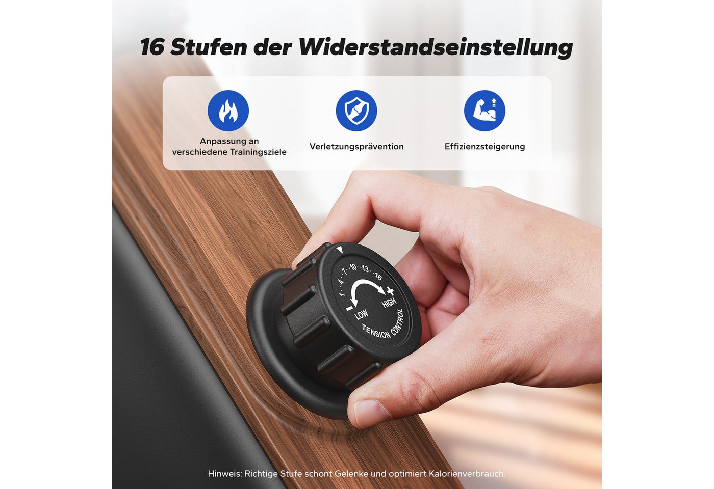 MERACH Rudergerät für Zuhause, Fitnessgeräte mit 16 Widerstandsstufen (Rudermaschine mit Bluetooth-Verbindung, klappbares Design, Kompatibel mit Kinomap, Tablet- und Flaschenhalter, LCD-Anzeige), Leise, Schnelle Montage, platzsparend, Belastbar bis 158 kg Bild 5