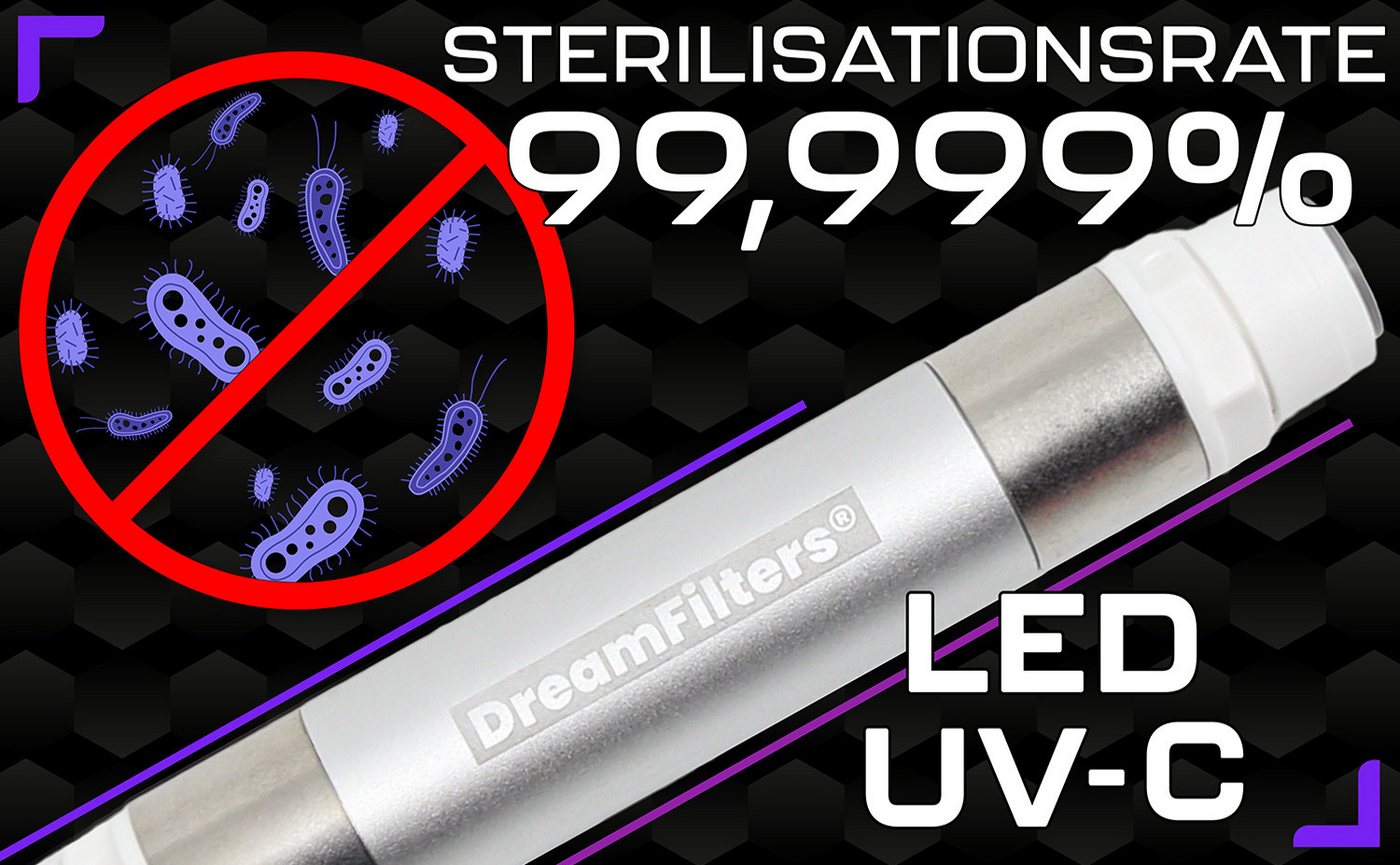 DreamFilters UVC-Desinfektionsgerät, LED UV-C Modul zur Wasserentkeimung für Wohnmobile & Filtersysteme, (1-tlg), Mit automatischer Wasserfluss-Erkennung. Bild 4