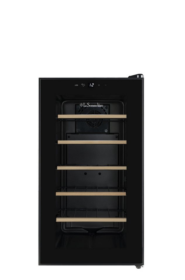 La Sommelière Weintemperierschrank 18SILENCE, für 18 Standardflaschen á 0,75l,Ultra-leise, freistehend