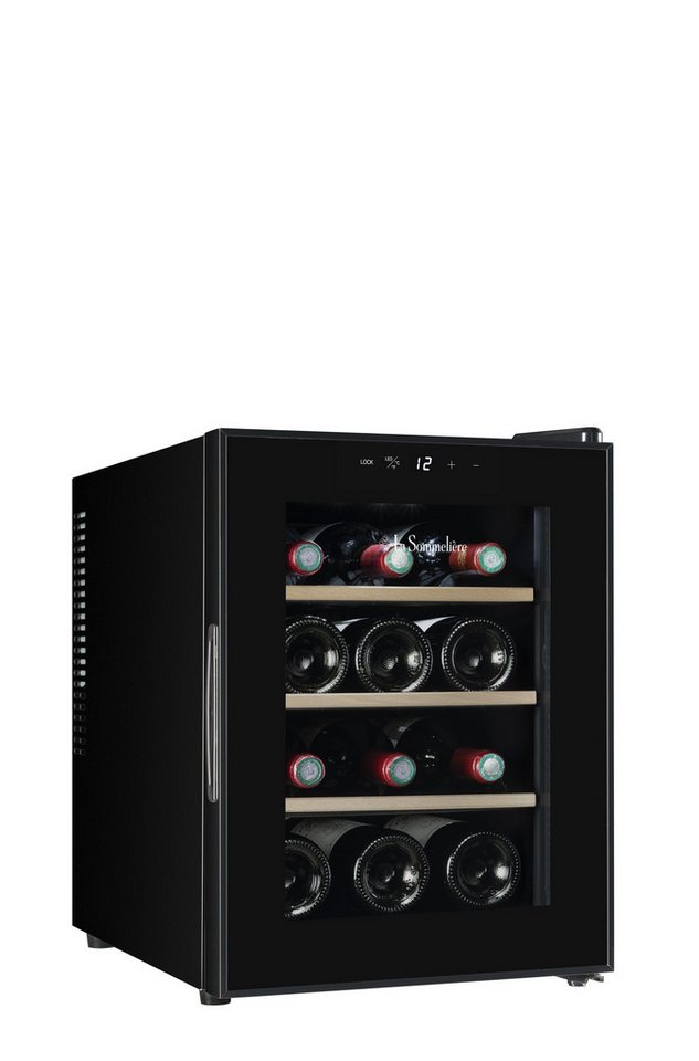La Sommelière Weintemperierschrank 12SILENCE, für 12 Standardflaschen á 0,75l,Ultra-Leise, freistehend Bild 3