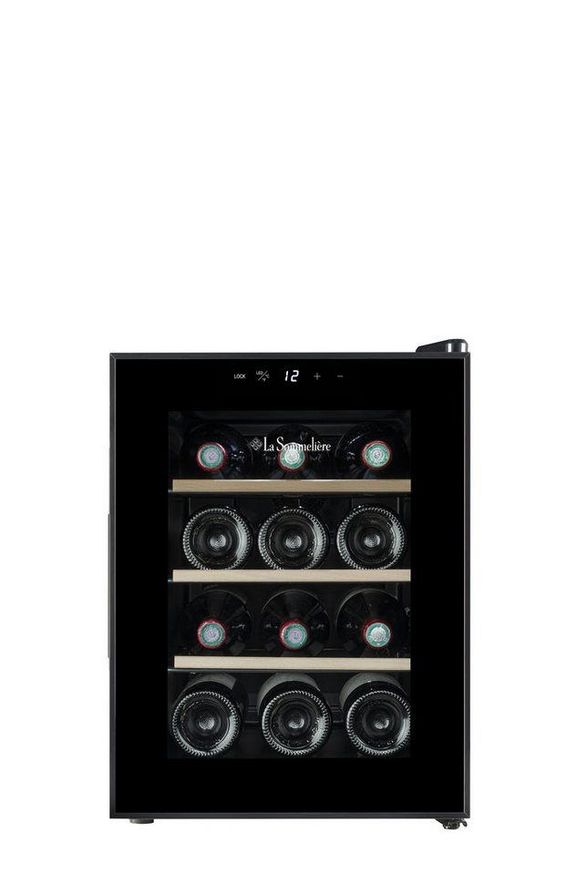 La Sommelière Weintemperierschrank 12SILENCE, für 12 Standardflaschen á 0,75l,Ultra-Leise, freistehend Bild 4
