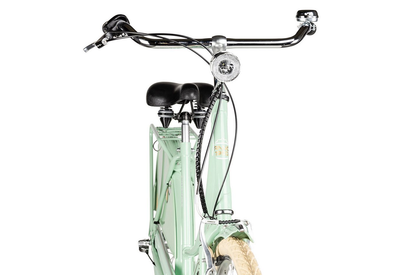 Maxim Hollandrad Maxim Nostalgie 1900, 3 Gang Shimano Nexus 3-Gang SG-3C41 Rücktritt Schaltwerk, Nabenschaltung Rücktritt, Straßenausstattung grün Bild 4