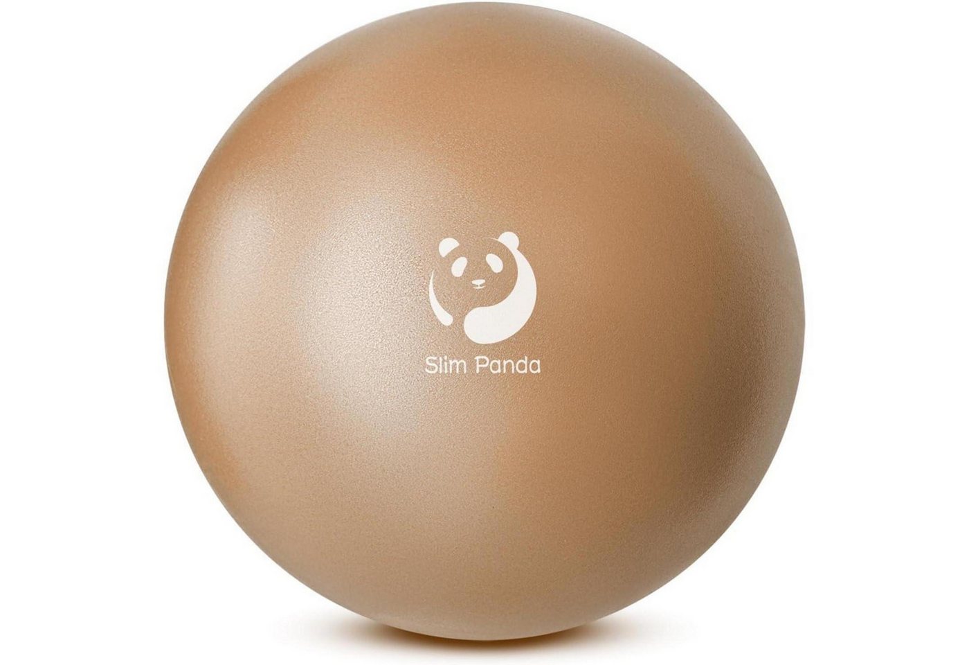 LuxusKollektion Gymnastikball Gymnastikball 23cm klein Pilates Yoga aufblasbar Roségold