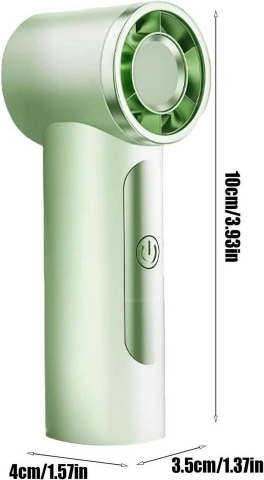 nsihing Mini USB-Ventilator Handventilator Tragbar Leise Starker Wind Mini Fan Bild 2