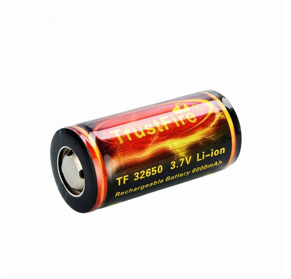 Trustfire 32650 Akku 6000 mAh, 32650 6000mAh Akku mit Schutzschaltung Bild 2