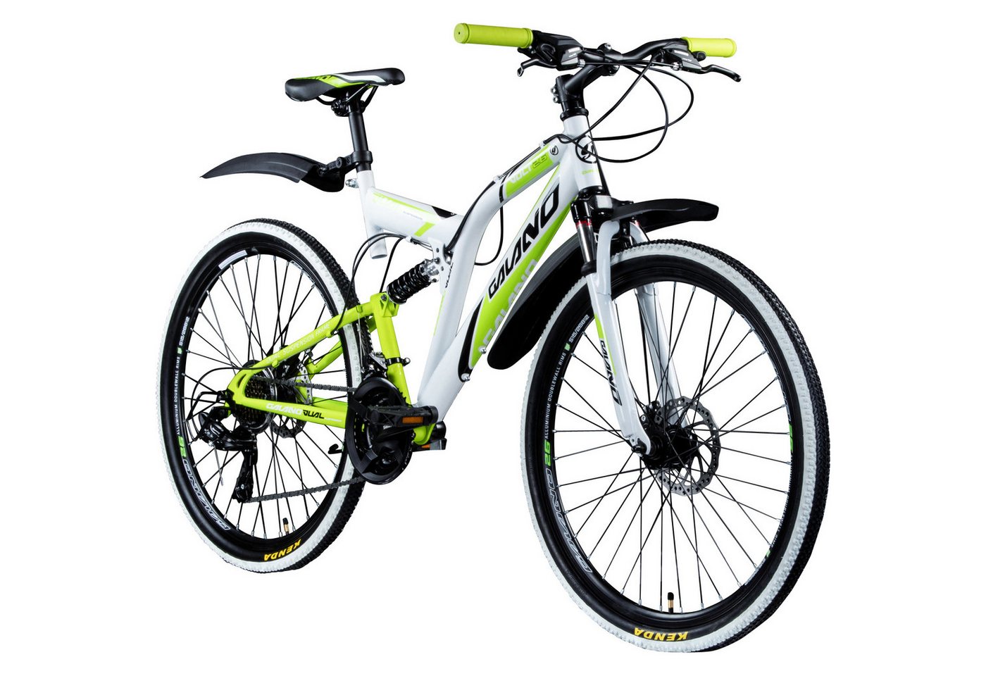 Galano Mountainbike Volt DS, 21 Gang, Kettenschaltung, 26 Zoll Jugendfahrrad MTB Fully ab 160 cm für Mädchen und Jungen Bild 4