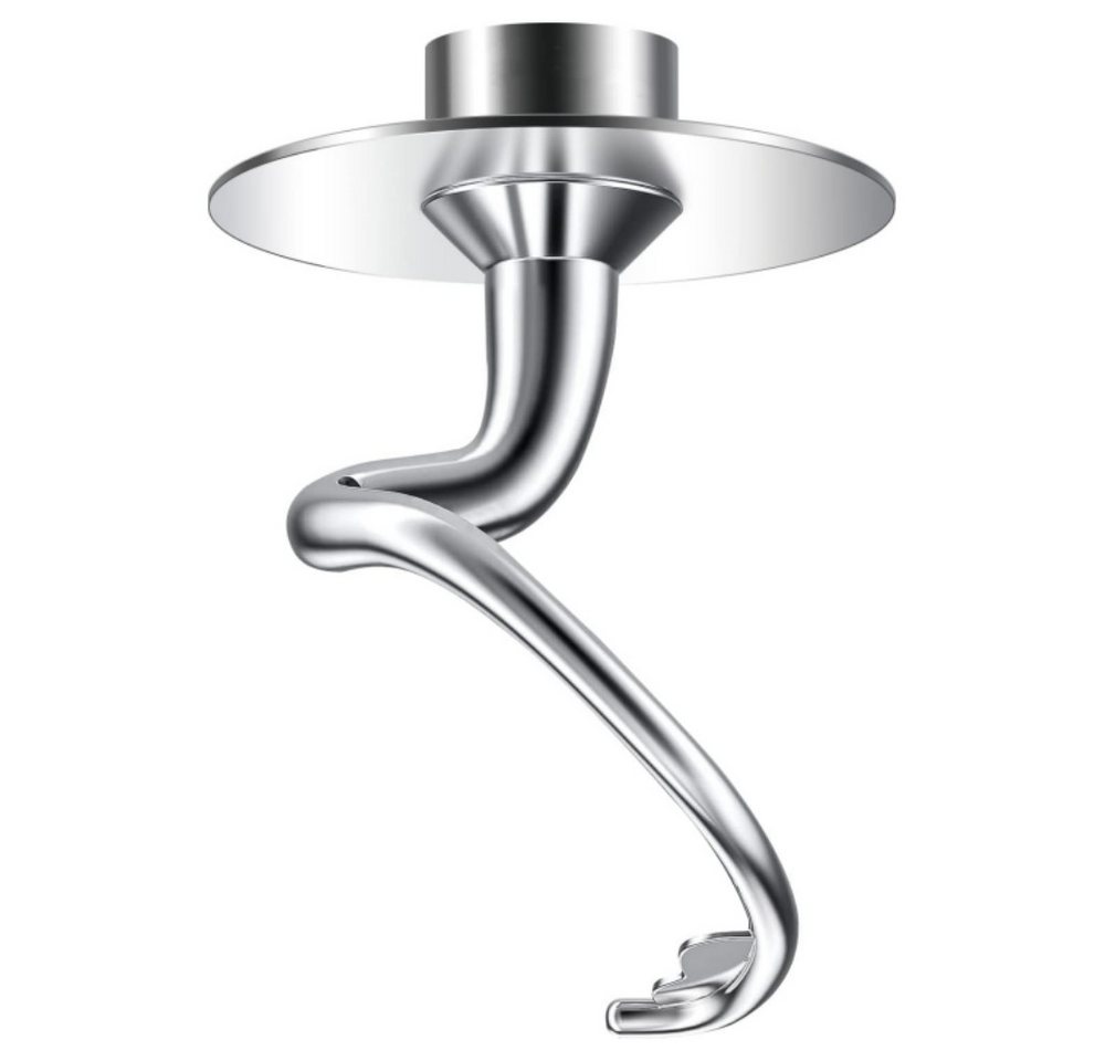 BlingBin Knethaken Spiralförmiger Knethaken für Kitchenaid Standrührer, Zubehör für K45, K45SS, KSM75, KSM90, KSM95, KSM100, KSM103, KSM110 oder KSM150., für Kitchenaid 4.5/5QT Edelstahl Knethaken spülmaschinenfest Bild 5