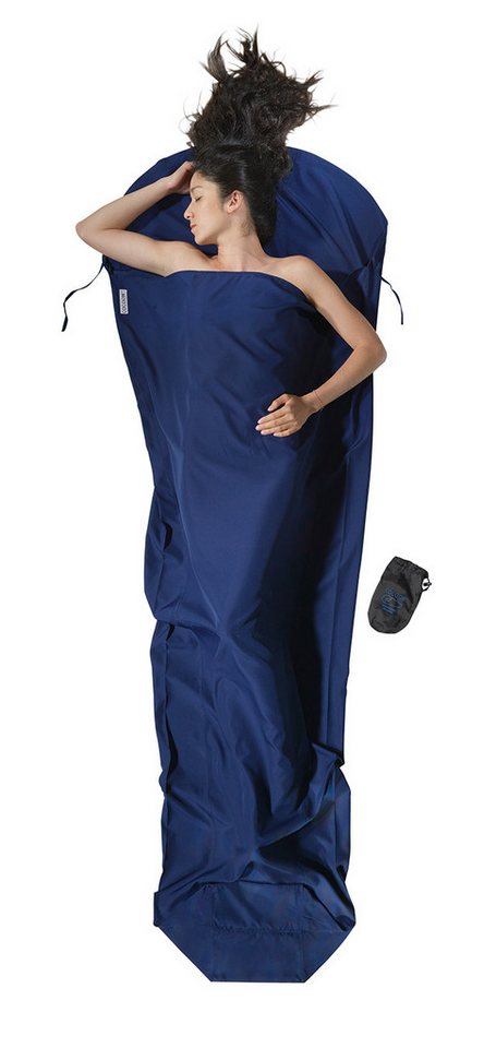 Cocoon Hüttenschlafsack COCOON MummyLiner Mikrofaser Leicht-Reiseschlafsack twilight blue