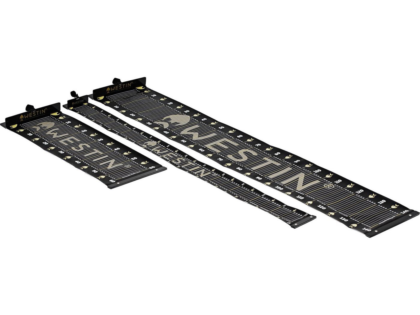 Westin Fishing Angel-Abhakmatte Pro Measure Mat - Matte zum messen und abhaken - 3 Größen wählbar (1-St), Verbesserte und extrem starke und haltbare PC-Platte Bild 3