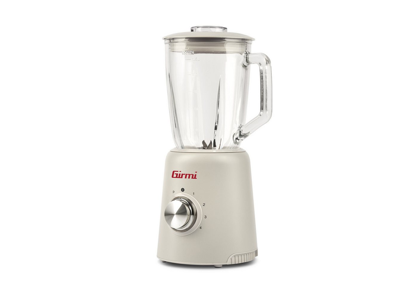 Girmi Standmixer FR9301, 1000 W, 4 Stufen, 1,5 l Glaskrug, 6 Edelstahlklingen, Eiscrusher, Pulse Bild 5