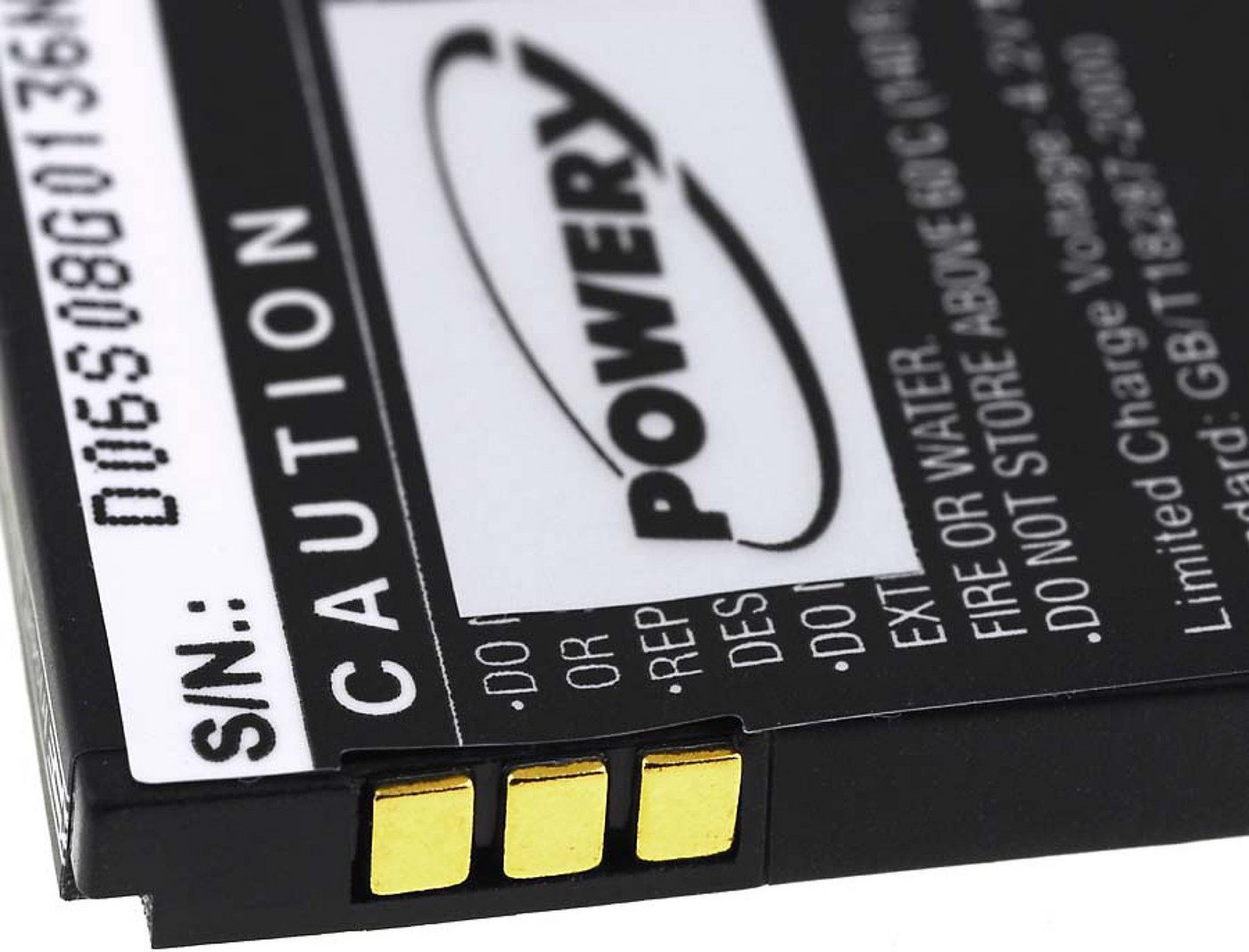 Powery Akku für Fritz!Fon Typ 312BAT006 Akku 750 mAh (3.7 V) Bild 2