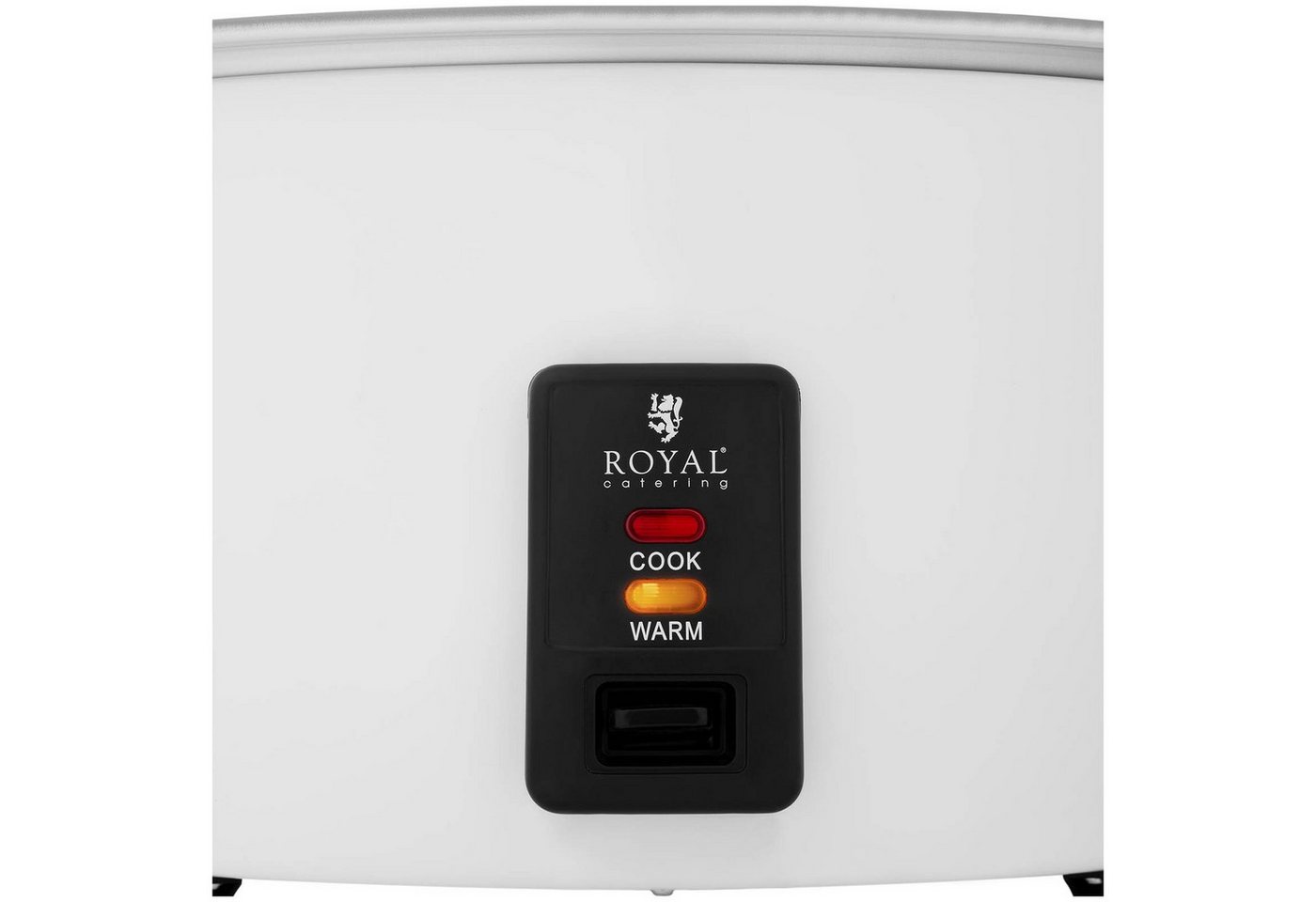 Royal Catering Reiskocher 13L Gastro Dampfkocher Reiskochtopf Gemüsegarer Warmhaltefunktion, 2000 W