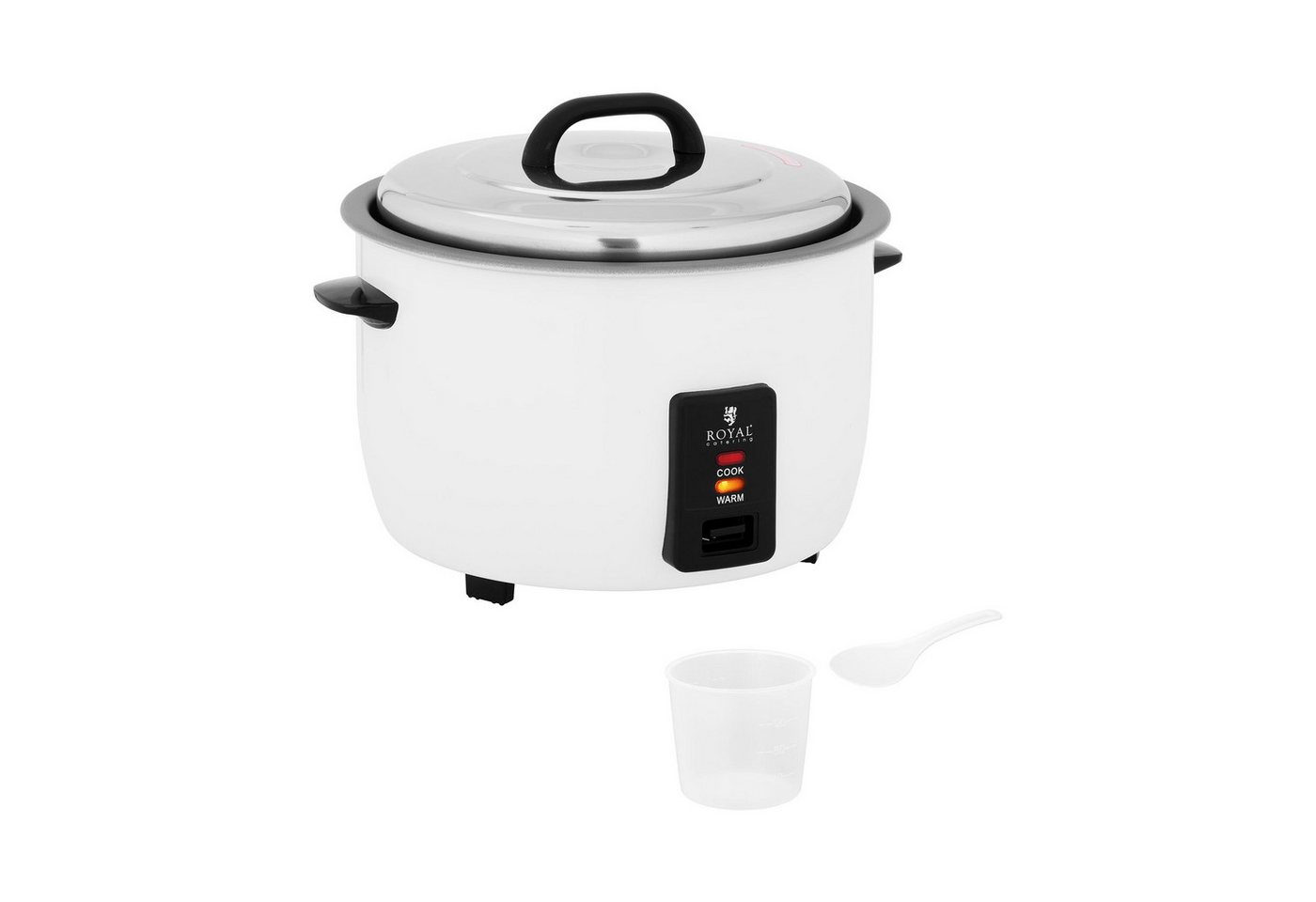 Royal Catering Reiskocher 13L Gastro Dampfkocher Reiskochtopf Gemüsegarer Warmhaltefunktion, 2000 W Bild 2