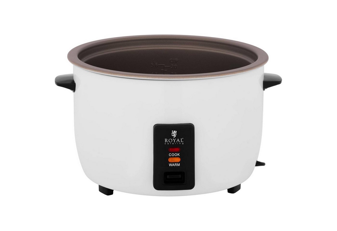 Royal Catering Reiskocher 13L Gastro Dampfkocher Reiskochtopf Gemüsegarer Warmhaltefunktion, 2000 W Bild 3