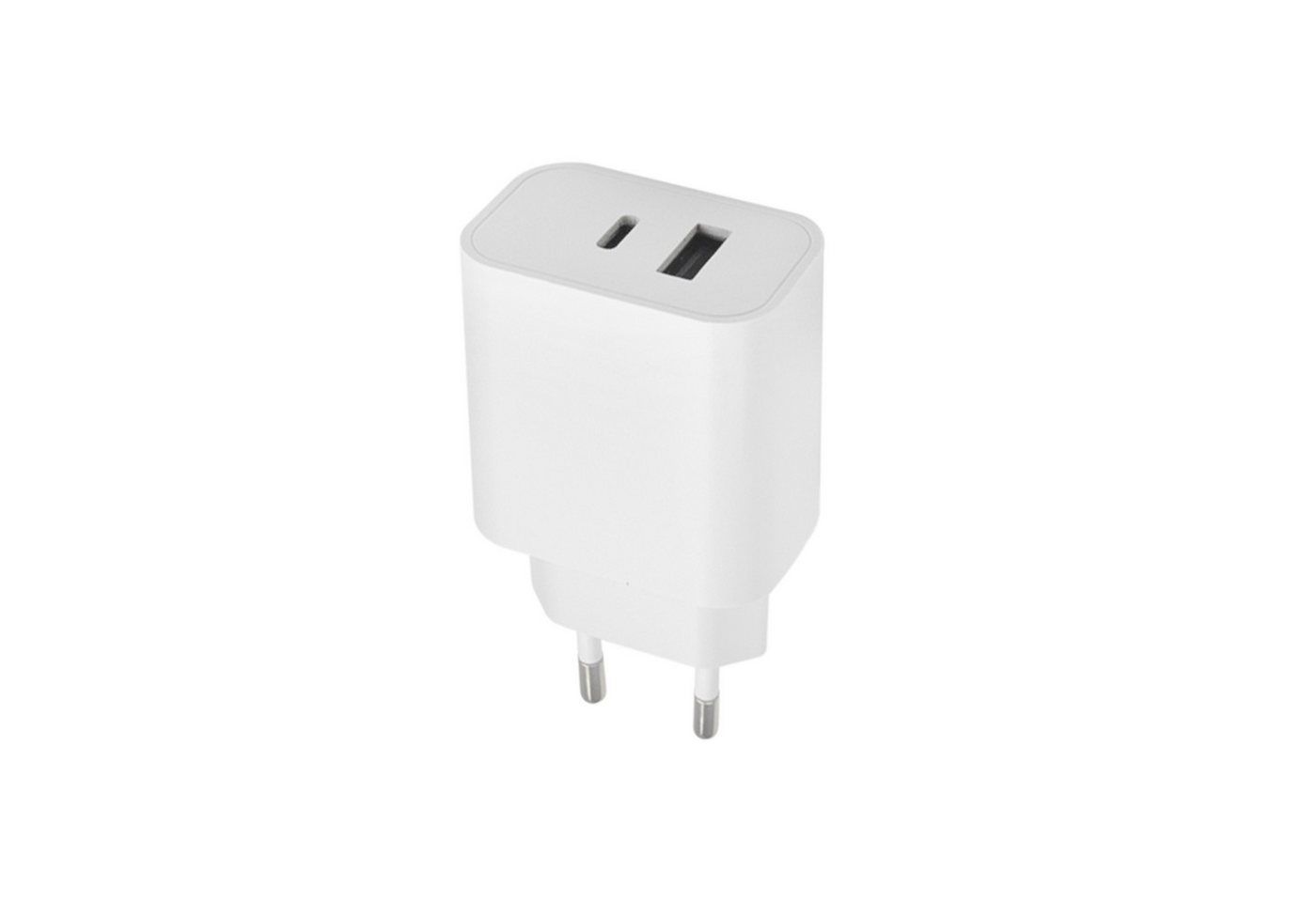 MaXlife 30W PD Quick Charge Schnell-Ladegerät 1x USB-C (Typ-C) und 1x USB weiß Schnelllade-Gerät Bild 3