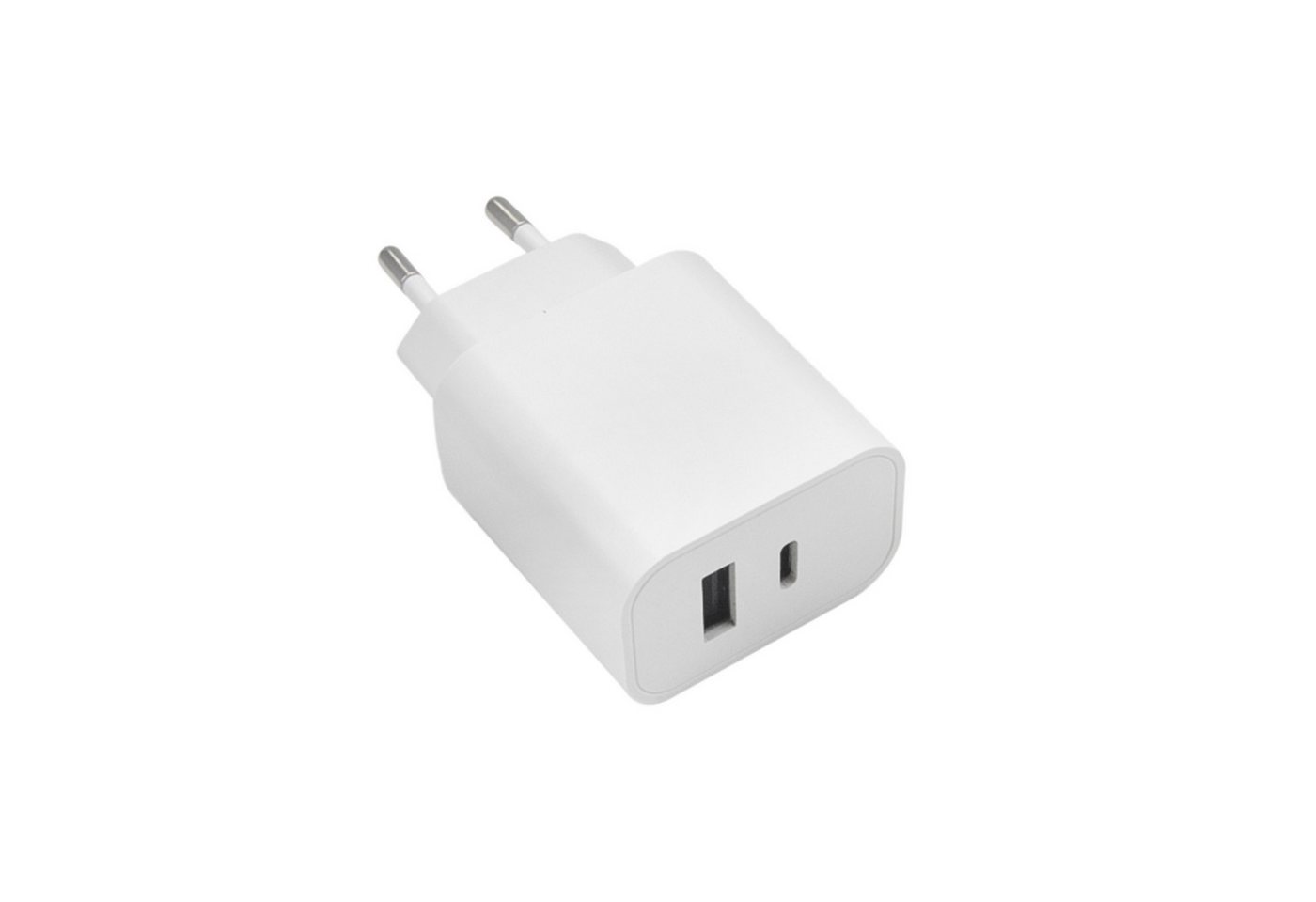MaXlife 30W PD Quick Charge Schnell-Ladegerät 1x USB-C (Typ-C) und 1x USB weiß Schnelllade-Gerät Bild 4