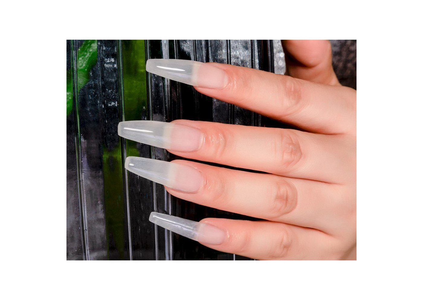 KINSI Lichthärtungsgerät Nagelverlängerungs-Gel Set mit 7 Farben,Gelnägel Starter Kit, inkl. UV/LED Lampe & Zubehör,Für langanhaltende & Verlängerungen Bild 4