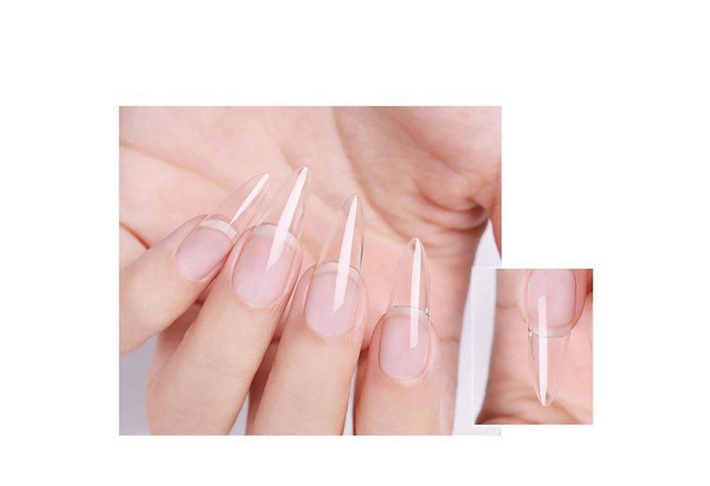 KINSI Lichthärtungsgerät Nagelverlängerungs-Gel Set mit 7 Farben,Gelnägel Starter Kit, inkl. UV/LED Lampe & Zubehör,Für langanhaltende & Verlängerungen Bild 5