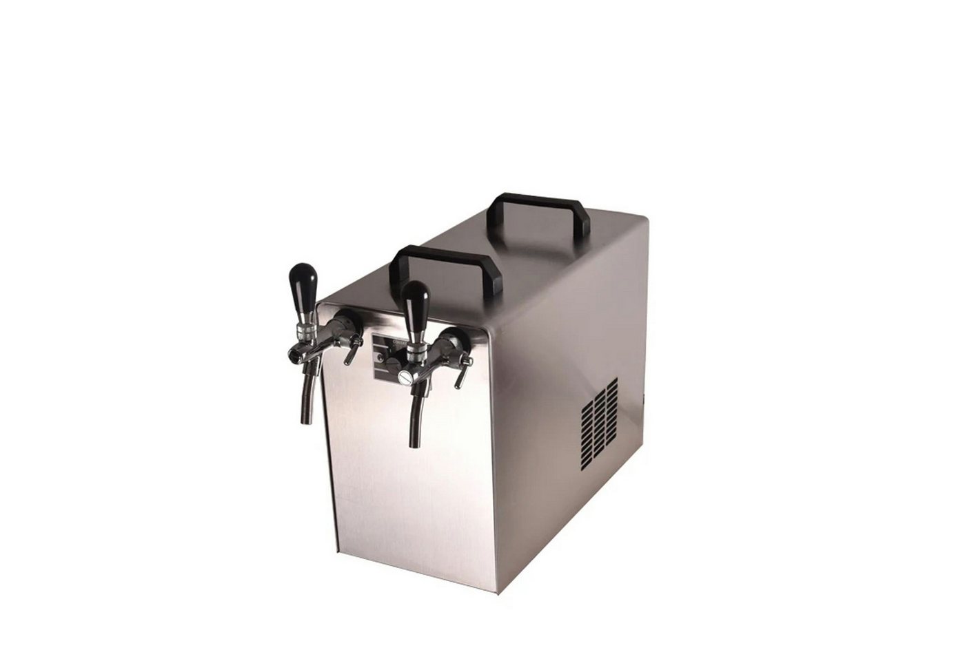 ich-zapfe Bierzapfanlage Bierzapfanlage STREAM 50 Komplettset, 2-Leitungs Trockenkühler, bis, 55 l/h, mit CO2 Flasche