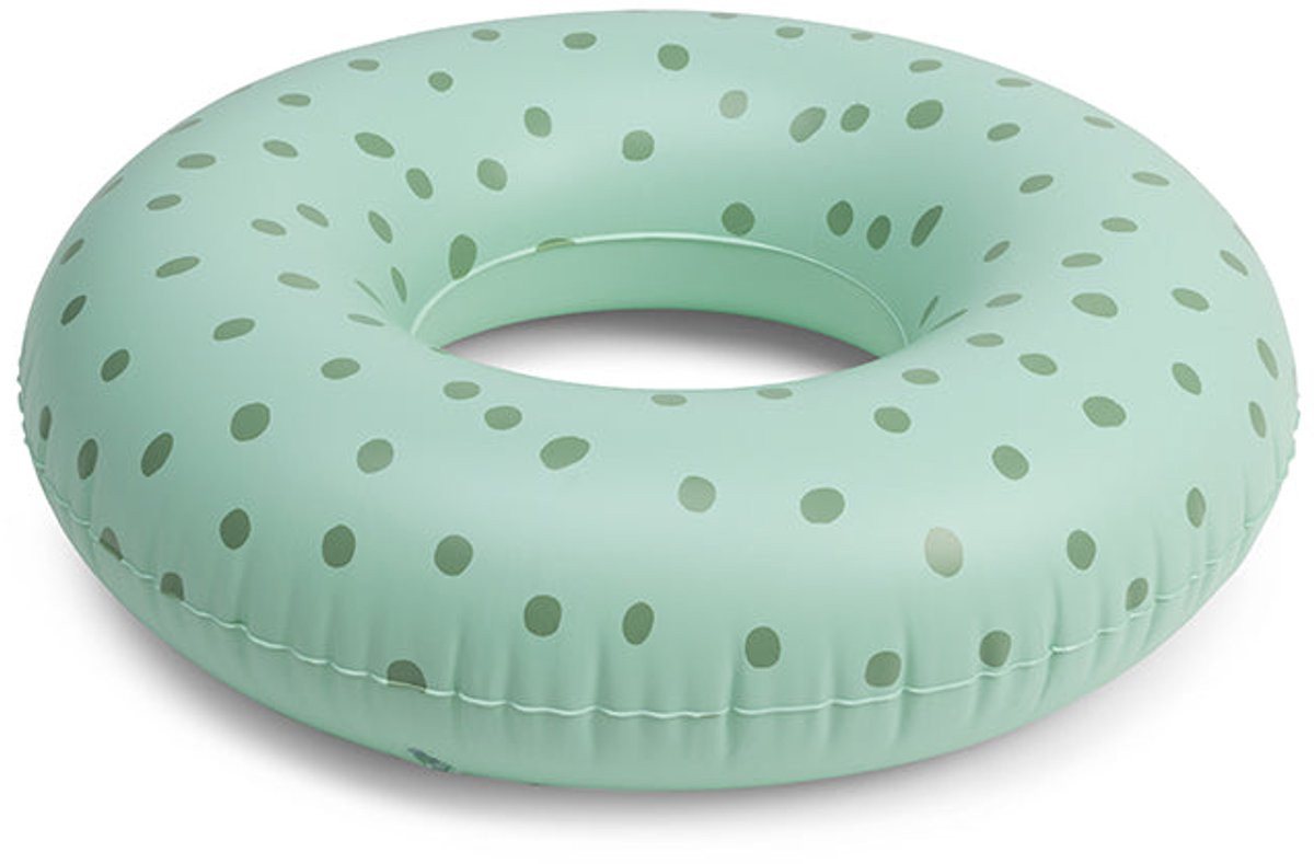 Swim Essentials Schwimmring Schwimmring 65 cm Green with Dots, Schwimmreifen Reifen Ring Bild 2