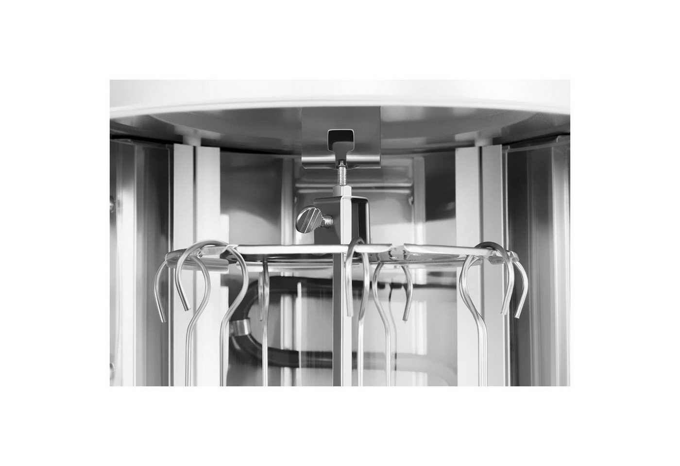Royal Catering Dönergrill Vertikalgrill 3in1 Kombi Edelstahl Tischgrill Hähnchengrill Schaschlik, 1500 W Bild 4
