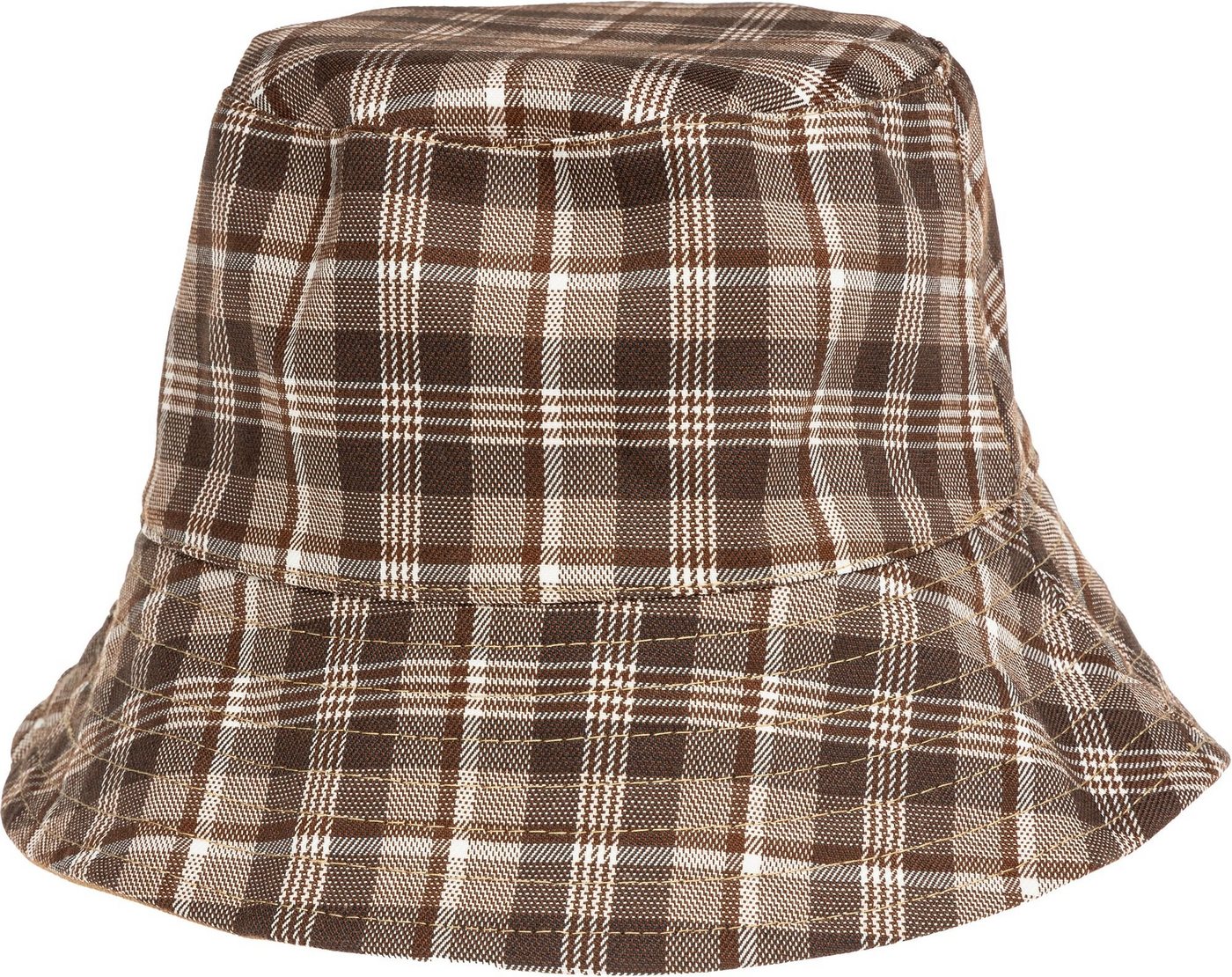 Caspar Fischerhut HT021 lässiger Unisex Sommer Fischerhut Bucket Hat zum Wenden Uni oder Karo Muster Bild 2