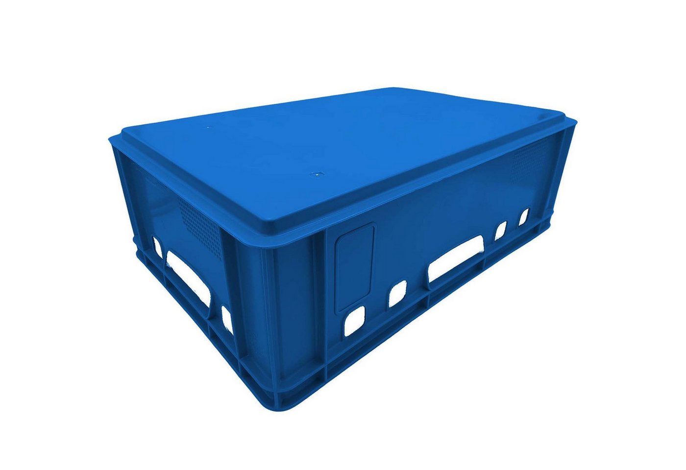 BURI Transportbehälter Fleischerkiste Fleischkiste Eurofleischerkiste E2 Stapelkiste Blau, (1-St) Bild 5
