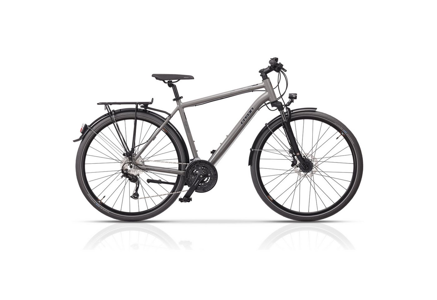 Airtracks Trekkingrad 28 Zoll Herren Trekking Fahrrad AREAL DB, 24 Gang Shimano, Kettenschaltung, (Shimano Alivio RD-M3100 SGS Shadow), Rahmenhöhen 48cm, 52cm, 56cm und 60cm - Mod. 2026