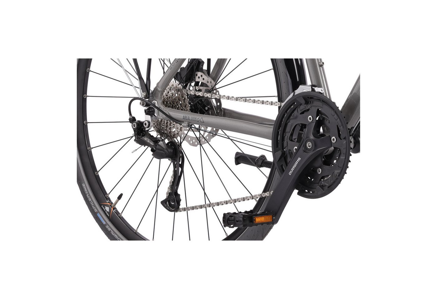 Airtracks Trekkingrad 28 Zoll Herren Trekking Fahrrad AREAL DB, 24 Gang Shimano, Kettenschaltung, (Shimano Alivio RD-M3100 SGS Shadow), Rahmenhöhen 48cm, 52cm, 56cm und 60cm - Mod. 2026 Bild 3