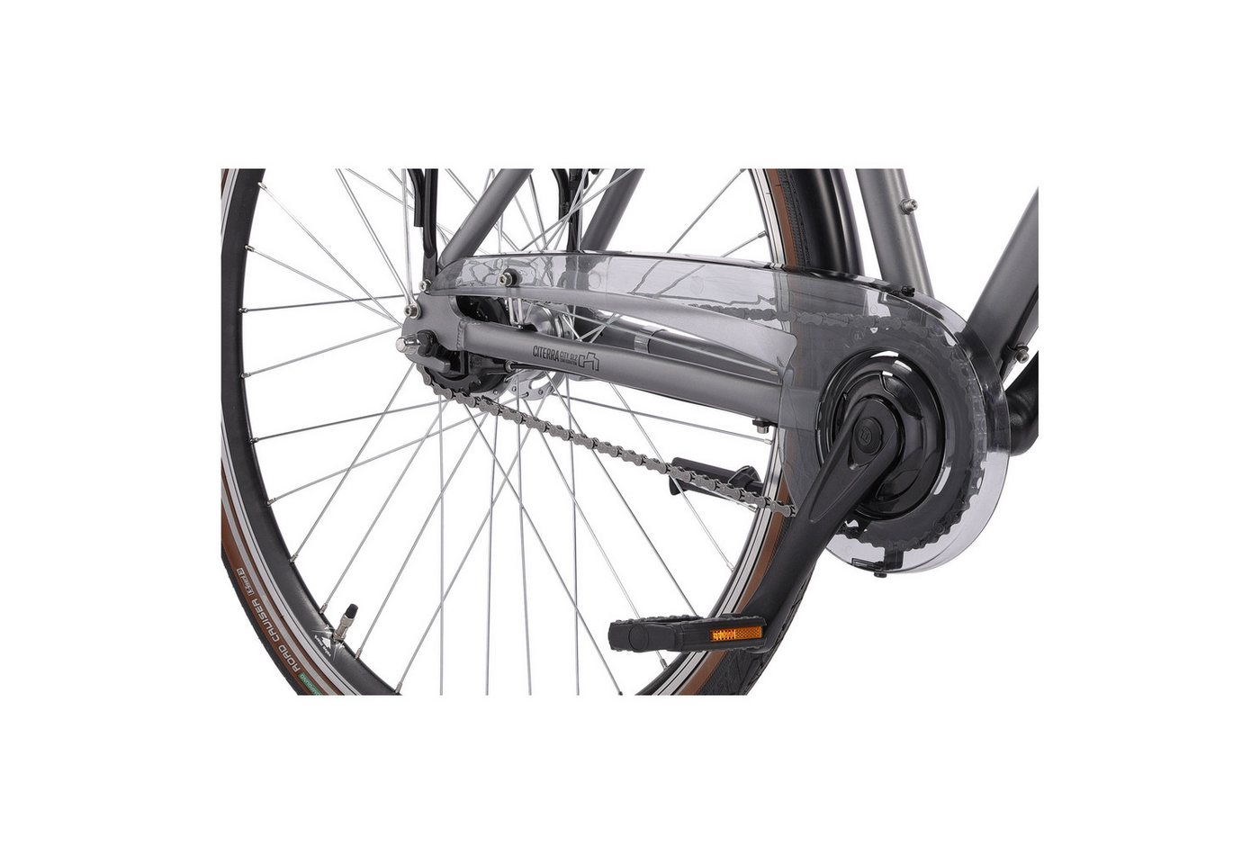 Airtracks Cityrad 28 Zoll Herren City Fahrrad CITERRA SL2 Trekking Bike, 7 Gang Shimano NEXUS Schaltwerk, Nabenschaltung, (Shimano Nexus 7), Grau - Rahmenhöhen 48cm, 52cm, 56cm und 60cm - Modell 2026 Bild 2