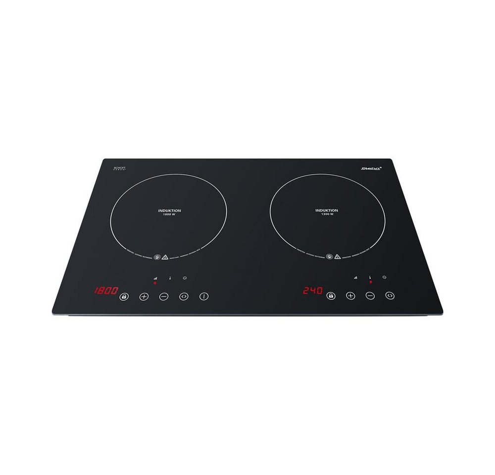 Steba Induktions-Kochfeld, Kochplatten, 3100 Watt, Touch-Control, Timer, einbaufähig Bild 3