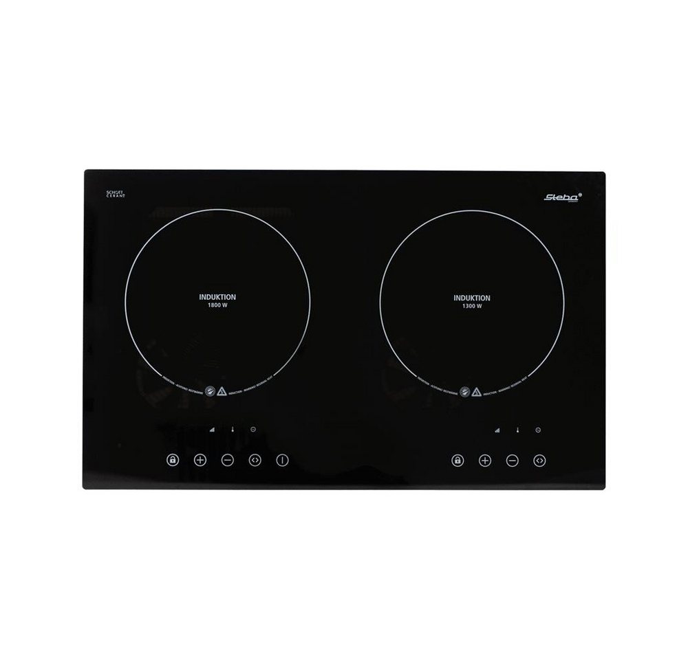 Steba Induktions-Kochfeld, Kochplatten, 3100 Watt, Touch-Control, Timer, einbaufähig Bild 4