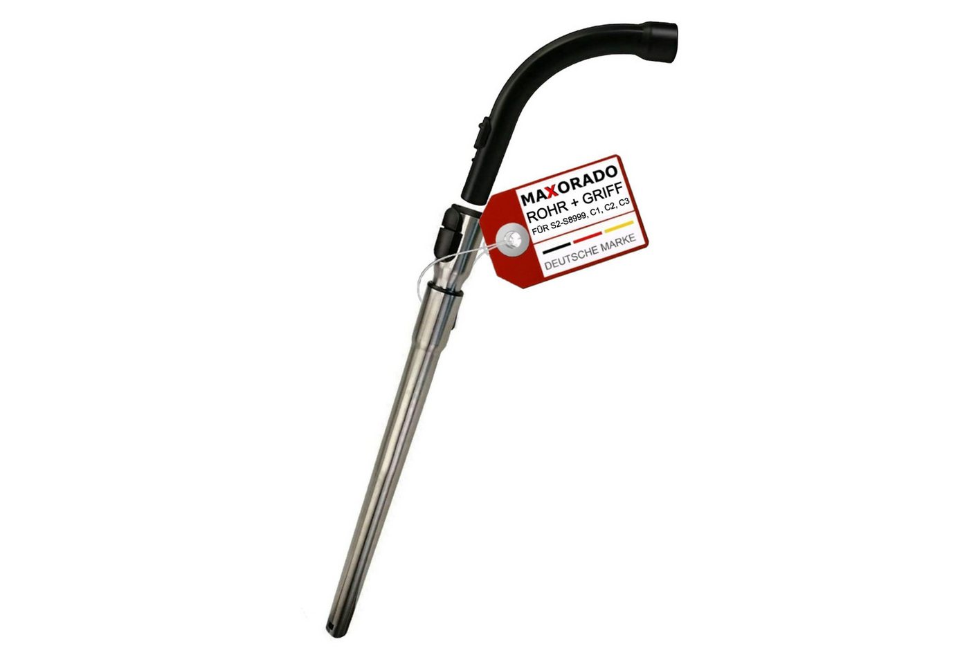 Maxorado Staubsaugerrohr Teleskoprohr + Handgriff für Miele S4210 S4211 S4212 S4380 S447 S4550, Zubehör für ersatzteile set für Original Zubehör Rohr, Griff S4562 S4780 Staubsauger Griffrohr S4510 Bild 2