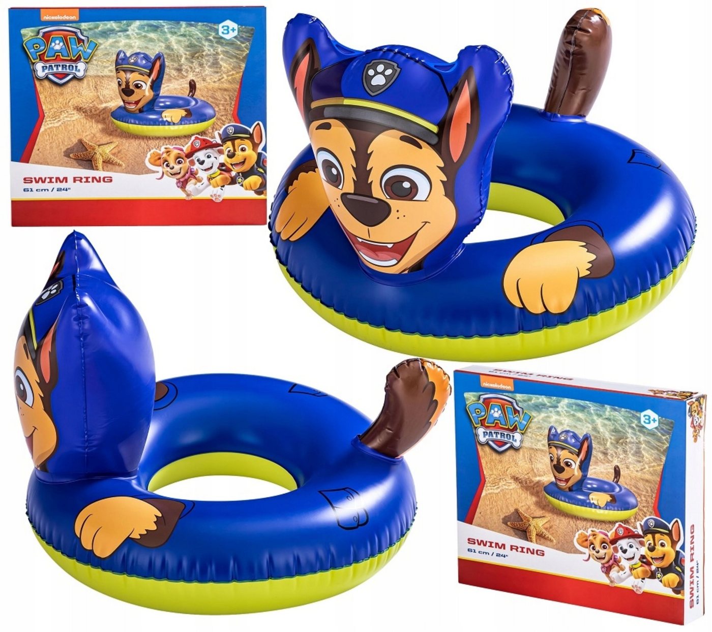 PAW PATROL Schwimmring Paw Patrol Schwimmring – Spaß & Sicherheit im Wasser für Kinder ab 3 (1-tlg) Bild 3